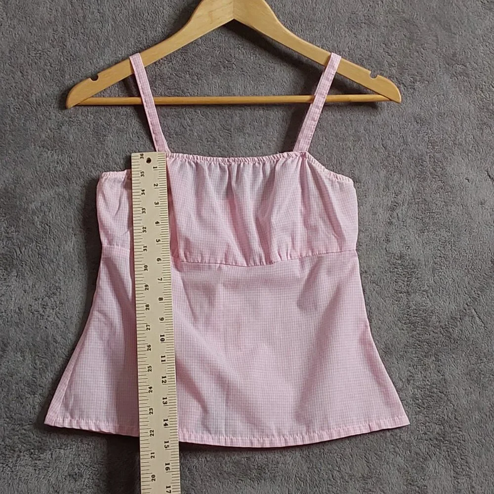 Vintage Bulldog Pink Baby Doll Top Girl's Size Small - Picture 5 of 5